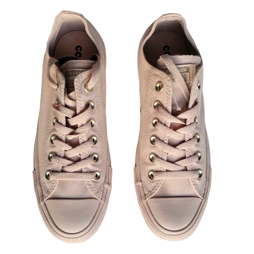 NWOT Converse Chuck Taylor All Star Low Tops Color Blush Gold - No Box